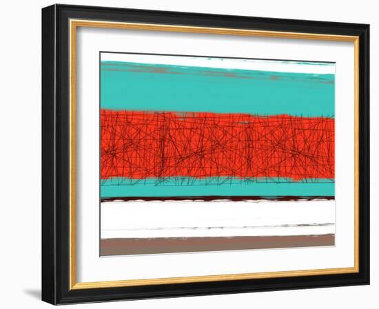 Aquatic Breeze 5-NaxArt-Framed Art Print