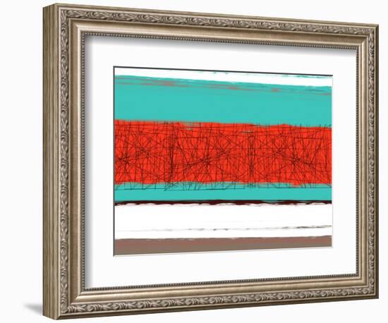 Aquatic Breeze 5-NaxArt-Framed Art Print