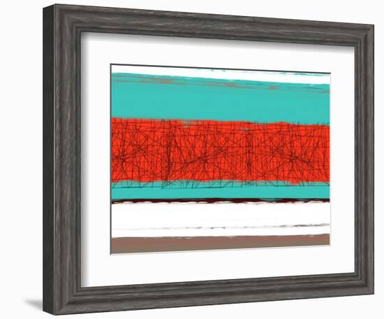 Aquatic Breeze 5-NaxArt-Framed Art Print