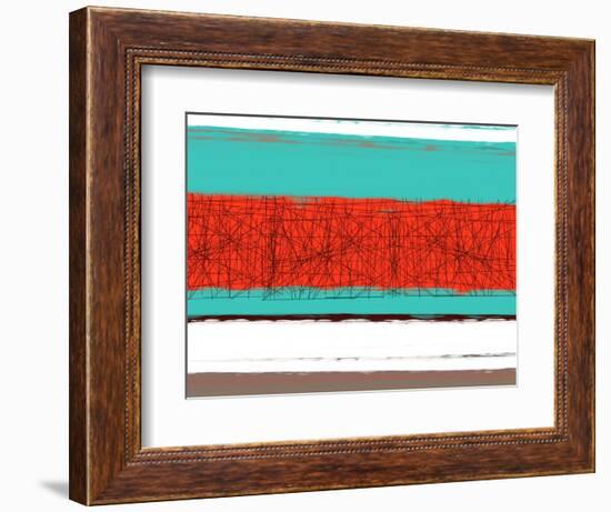 Aquatic Breeze 5-NaxArt-Framed Art Print