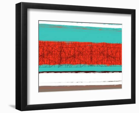 Aquatic Breeze 5-NaxArt-Framed Art Print