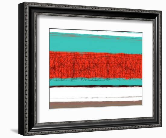 Aquatic Breeze 5-NaxArt-Framed Art Print