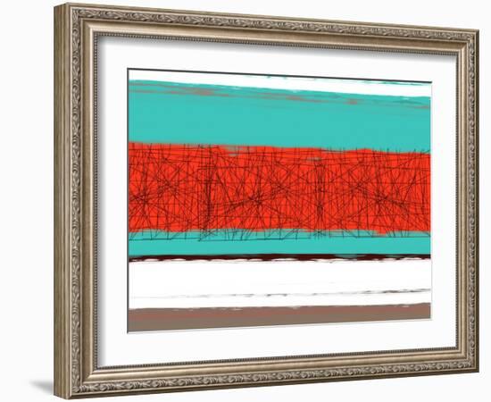 Aquatic Breeze 5-NaxArt-Framed Art Print