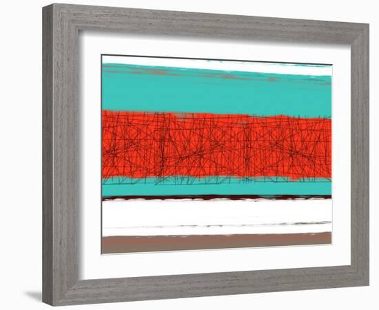 Aquatic Breeze 5-NaxArt-Framed Art Print