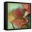 Aquatic Poppies I-Jennifer Goldberger-Framed Stretched Canvas