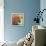 Aquatic Poppies II-Jennifer Goldberger-Framed Stretched Canvas displayed on a wall