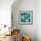 Aquatic Sea Life II-Patricia Pinto-Framed Art Print displayed on a wall