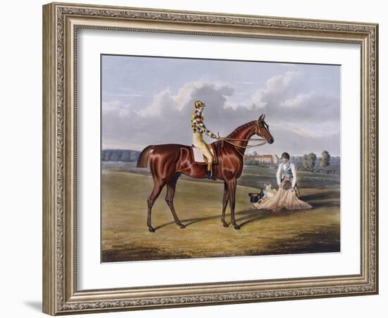 Aquatint by Thomas Sutherland After Barefoot, Winner 1823-John Frederick Herring I-Framed Giclee Print