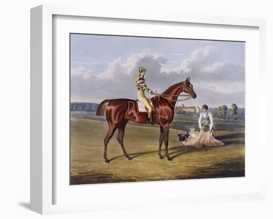 Aquatint by Thomas Sutherland After Barefoot, Winner 1823-John Frederick Herring I-Framed Giclee Print