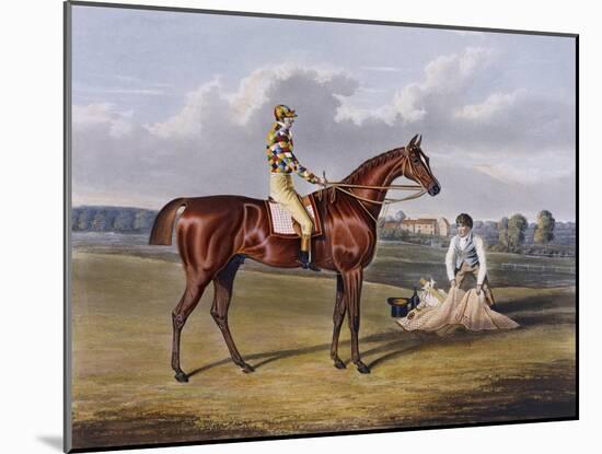 Aquatint by Thomas Sutherland After Barefoot, Winner 1823-John Frederick Herring I-Mounted Giclee Print