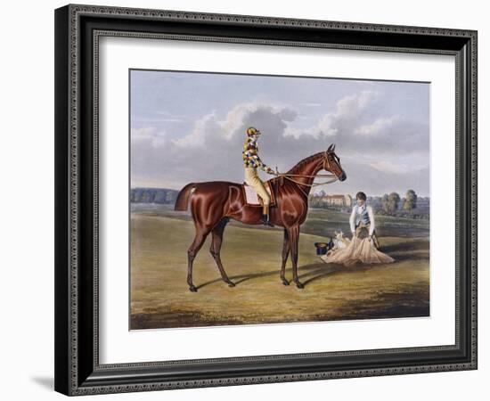 Aquatint by Thomas Sutherland After Barefoot, Winner 1823-John Frederick Herring I-Framed Giclee Print