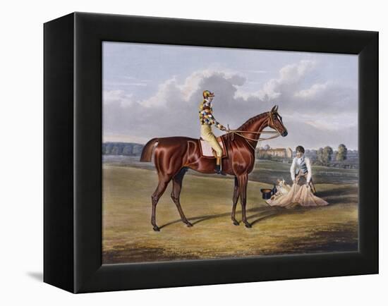 Aquatint by Thomas Sutherland After Barefoot, Winner 1823-John Frederick Herring I-Framed Premier Image Canvas