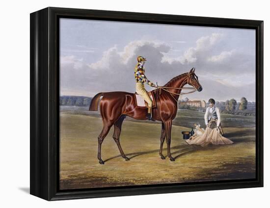 Aquatint by Thomas Sutherland After Barefoot, Winner 1823-John Frederick Herring I-Framed Premier Image Canvas