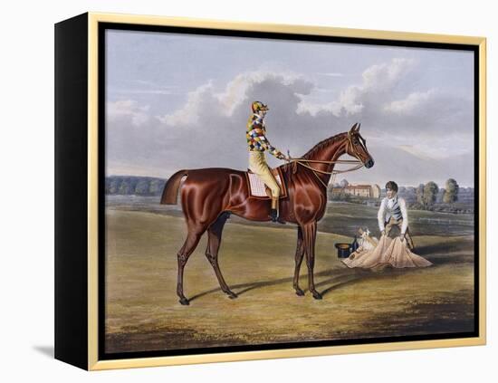 Aquatint by Thomas Sutherland After Barefoot, Winner 1823-John Frederick Herring I-Framed Premier Image Canvas