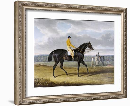 Aquatint by Thomas Sutherland After Jack Spigot, Winner 1821-John Frederick Herring I-Framed Giclee Print