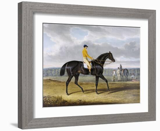 Aquatint by Thomas Sutherland After Jack Spigot, Winner 1821-John Frederick Herring I-Framed Giclee Print