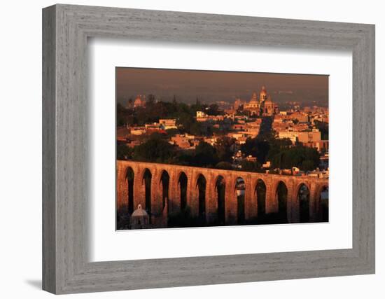 Aqueduct of Queretaro-Danny Lehman-Framed Photographic Print