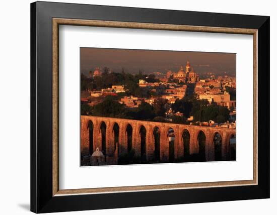 Aqueduct of Queretaro-Danny Lehman-Framed Photographic Print