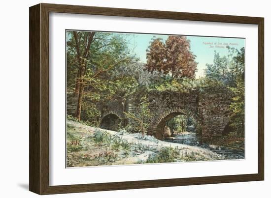 Aqueduct of San Jose Mission, Texas-null-Framed Art Print