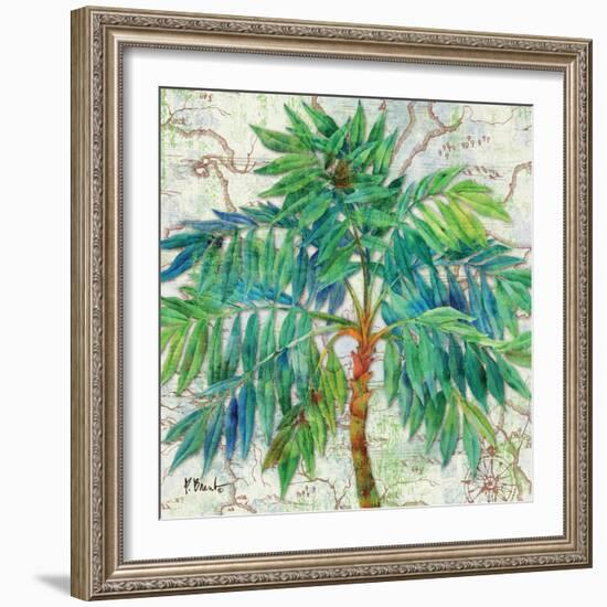 Aqueous Palm I-Paul Brent-Framed Art Print