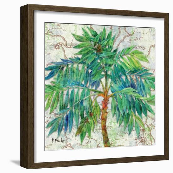 Aqueous Palm I-Paul Brent-Framed Art Print
