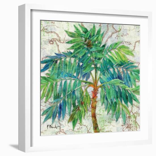 Aqueous Palm I-Paul Brent-Framed Art Print