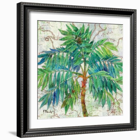 Aqueous Palm I-Paul Brent-Framed Art Print