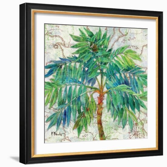 Aqueous Palm I-Paul Brent-Framed Art Print