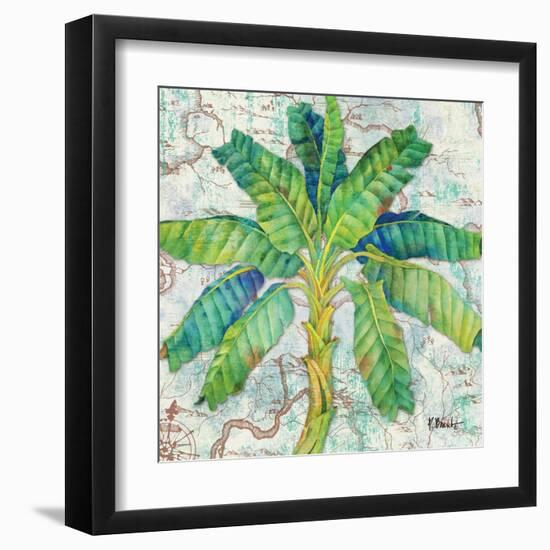 Aqueous Palm II-Paul Brent-Framed Art Print