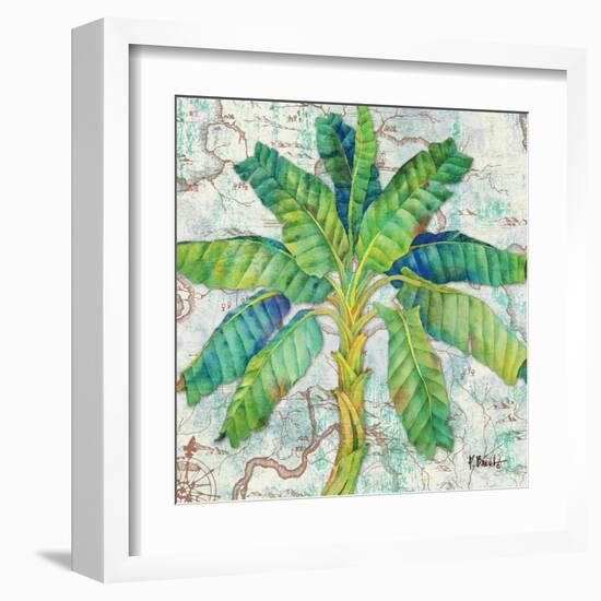 Aqueous Palm II-Paul Brent-Framed Art Print