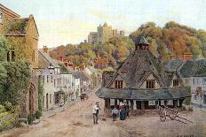 Hampstead Church Row-A.r. Quinton-Framed Art Print