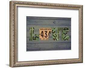 AR State Love 2-Design Turnpike-Framed Giclee Print
