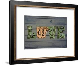 AR State Love 2-Design Turnpike-Framed Giclee Print