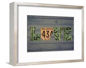 AR State Love 2-Design Turnpike-Framed Giclee Print