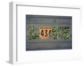 AR State Love 2-Design Turnpike-Framed Giclee Print