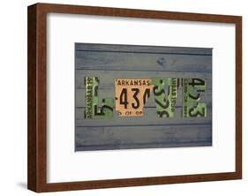 AR State Love 2-Design Turnpike-Framed Giclee Print