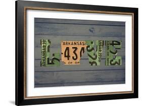 AR State Love 2-Design Turnpike-Framed Giclee Print