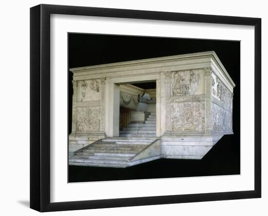 Ara Pacis Augustae, Monumental Altar, Marble-null-Framed Photographic Print