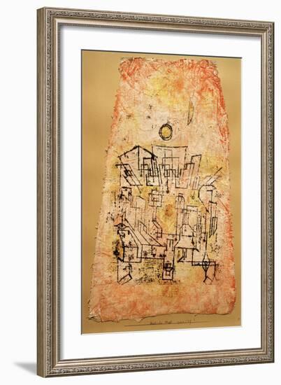 Arab City-Paul Klee-Framed Giclee Print