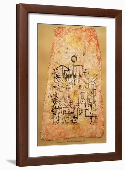 Arab City-Paul Klee-Framed Giclee Print