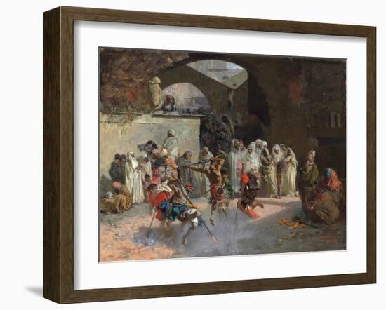 Arab Fantasia, 1866-Mariano José María Bernardo Fortuny y Carbó-Framed Giclee Print