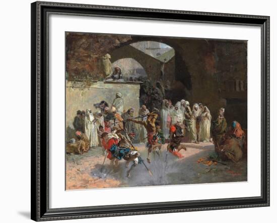 Arab Fantasia, 1866-Mariano José María Bernardo Fortuny y Carbó-Framed Giclee Print