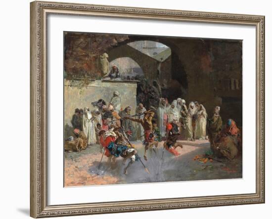 Arab Fantasia, 1866-Mariano José María Bernardo Fortuny y Carbó-Framed Giclee Print