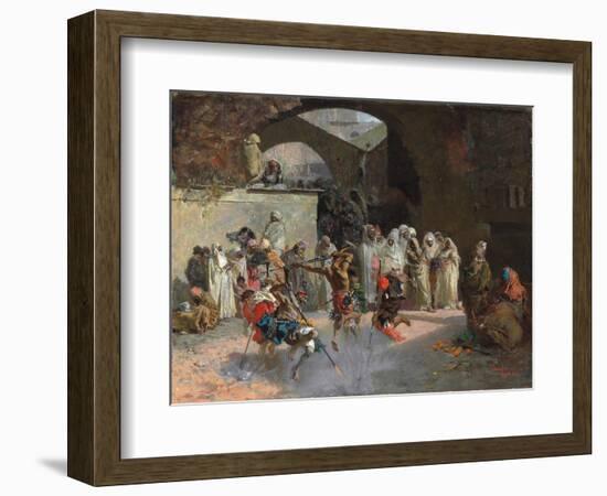 Arab Fantasia, 1866-Mariano José María Bernardo Fortuny y Carbó-Framed Giclee Print