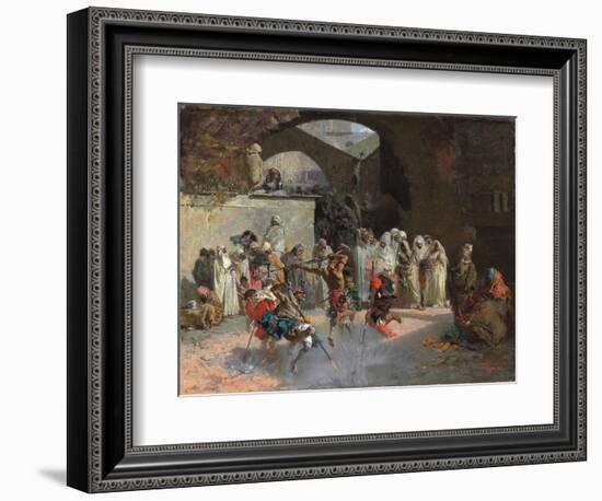 Arab Fantasia, 1866-Mariano José María Bernardo Fortuny y Carbó-Framed Giclee Print