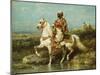 Arab Horseman-Adolf Schreyer-Mounted Giclee Print