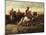 Arab Horsemen-Adolf Schreyer-Mounted Giclee Print