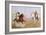 Arab Horsemen-Giulio Rosati-Framed Giclee Print