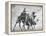 Arab Legionnaries Riding their Camels-John Phillips-Framed Premier Image Canvas