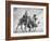 Arab Legionnaries Riding their Camels-John Phillips-Framed Photographic Print